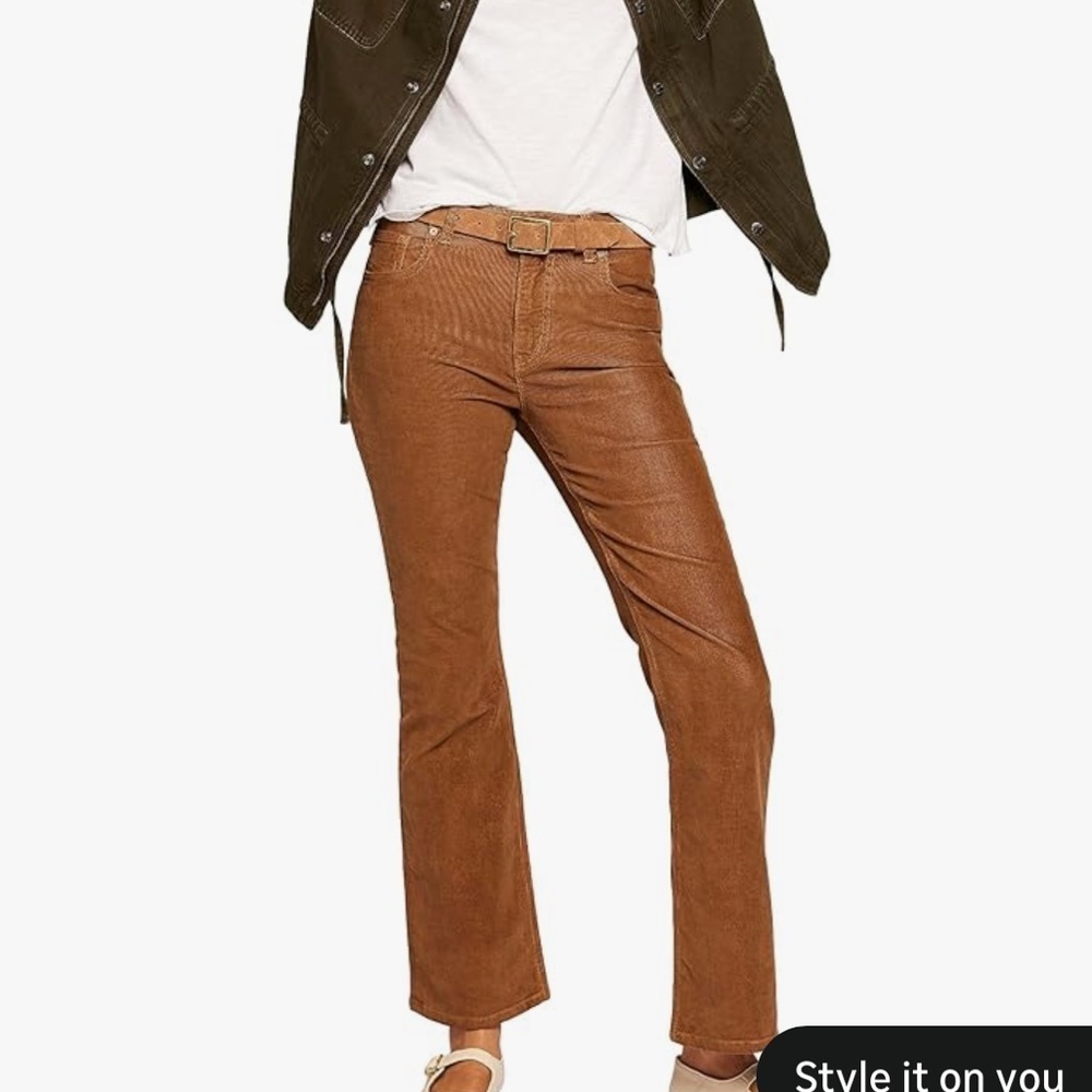 Current/Elliott Women's The Signature in Caramel 25 Curdory Retail $246
